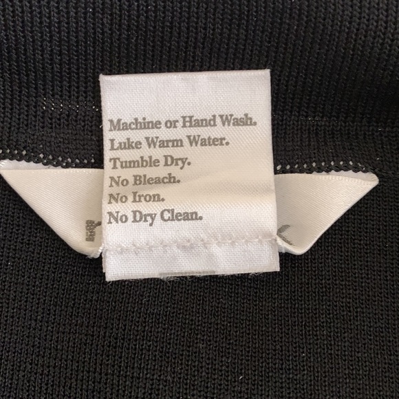 Exclusively MISOOK black skirt with ruffled hemline S like new! - Picture 5 of 5